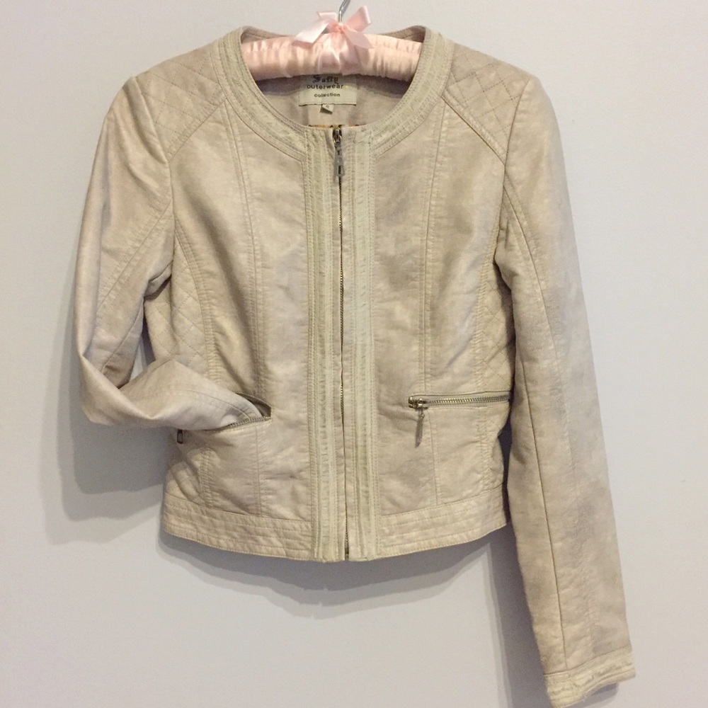 Sale. Softy outware collection faux leather jacket